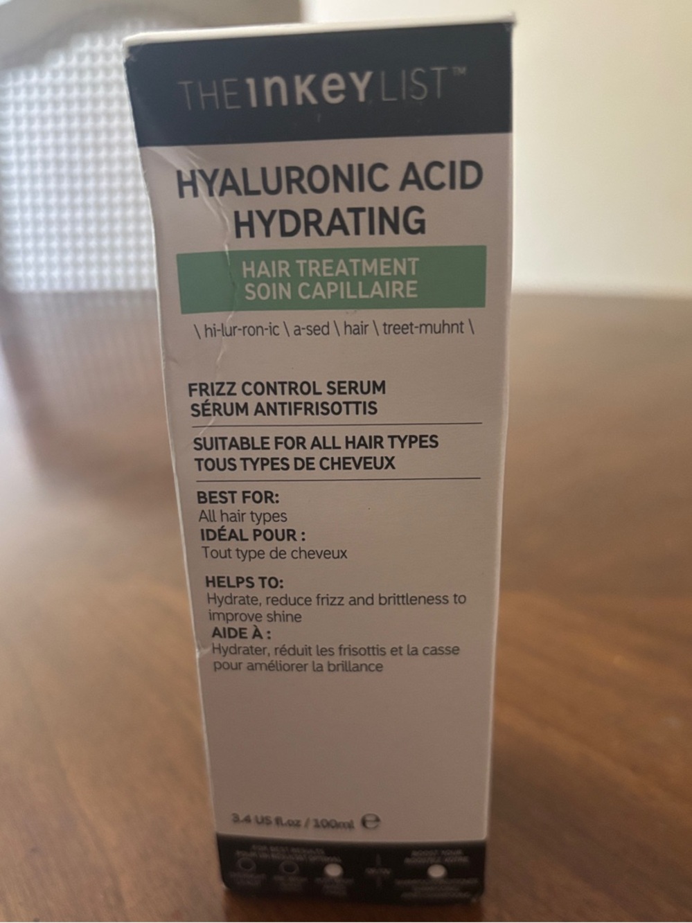 The INKEY List Hyaluronic Acid Hydrating Hair Treatment